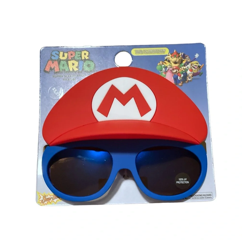 Super Mario Blue Lens Licensed Sunglasses